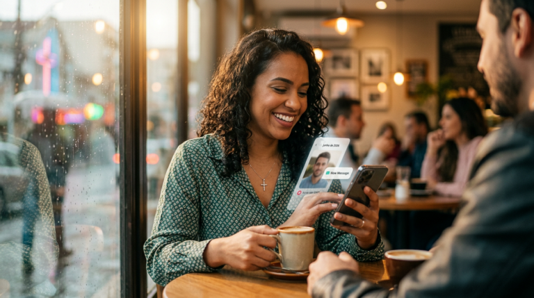 Imagem ilustrativa: Apps de Namoro Cristão: Conexões Através de Mensagens em 2026