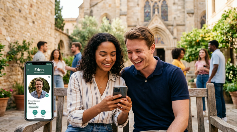 Eden: App de namoro cristão foca em conexões por fé em 2026